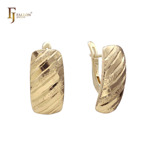 Серьги из Красное золото 585 пробы