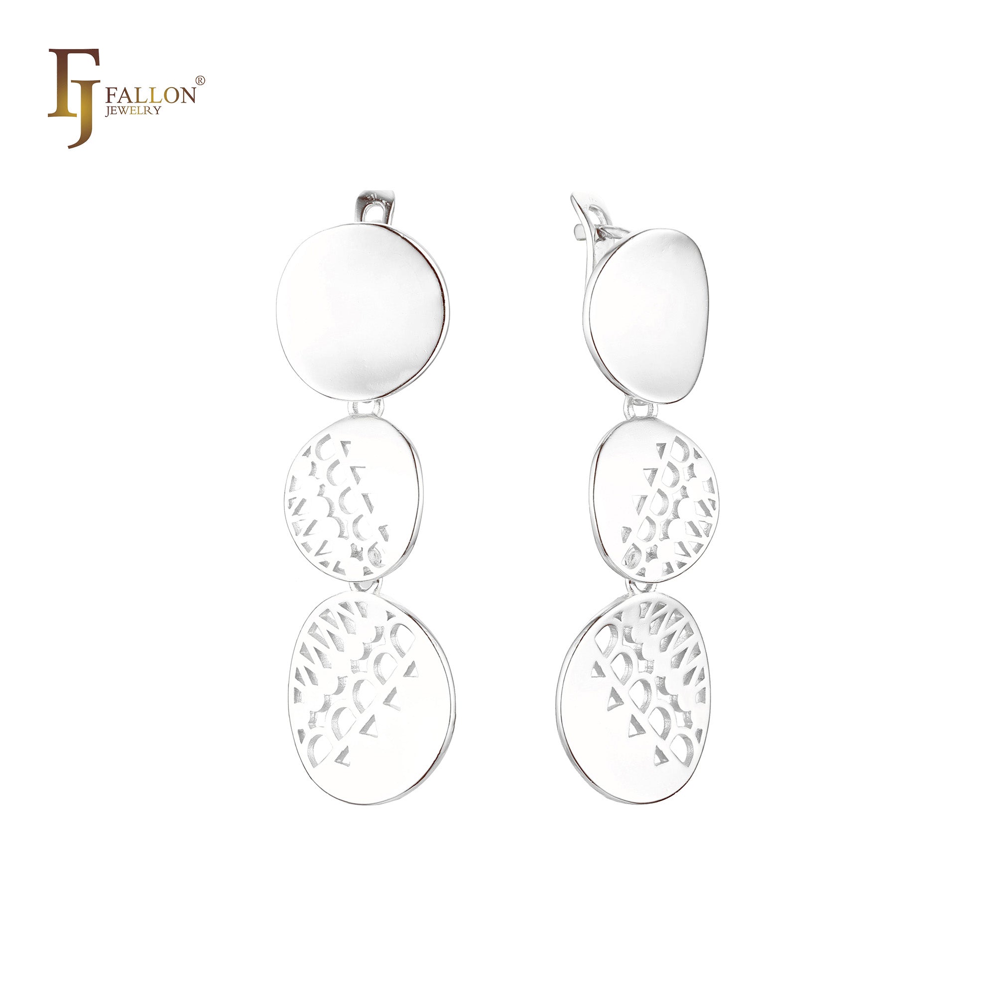 Серьги из Красное золото 585 пробы