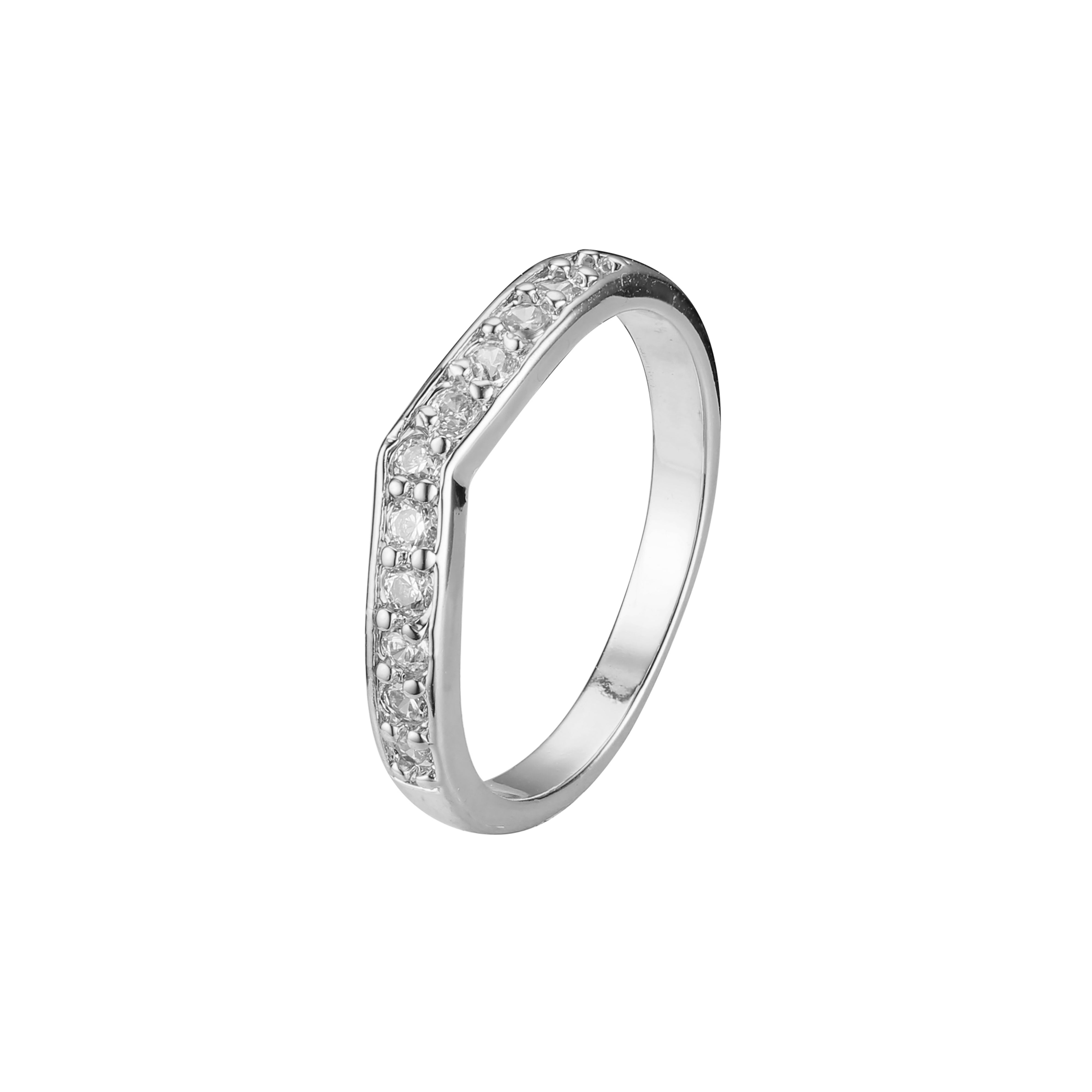 Stapelbare Ringe aus 18-kar?tigem Gold, 14-kar?tige Vergoldungsfarben