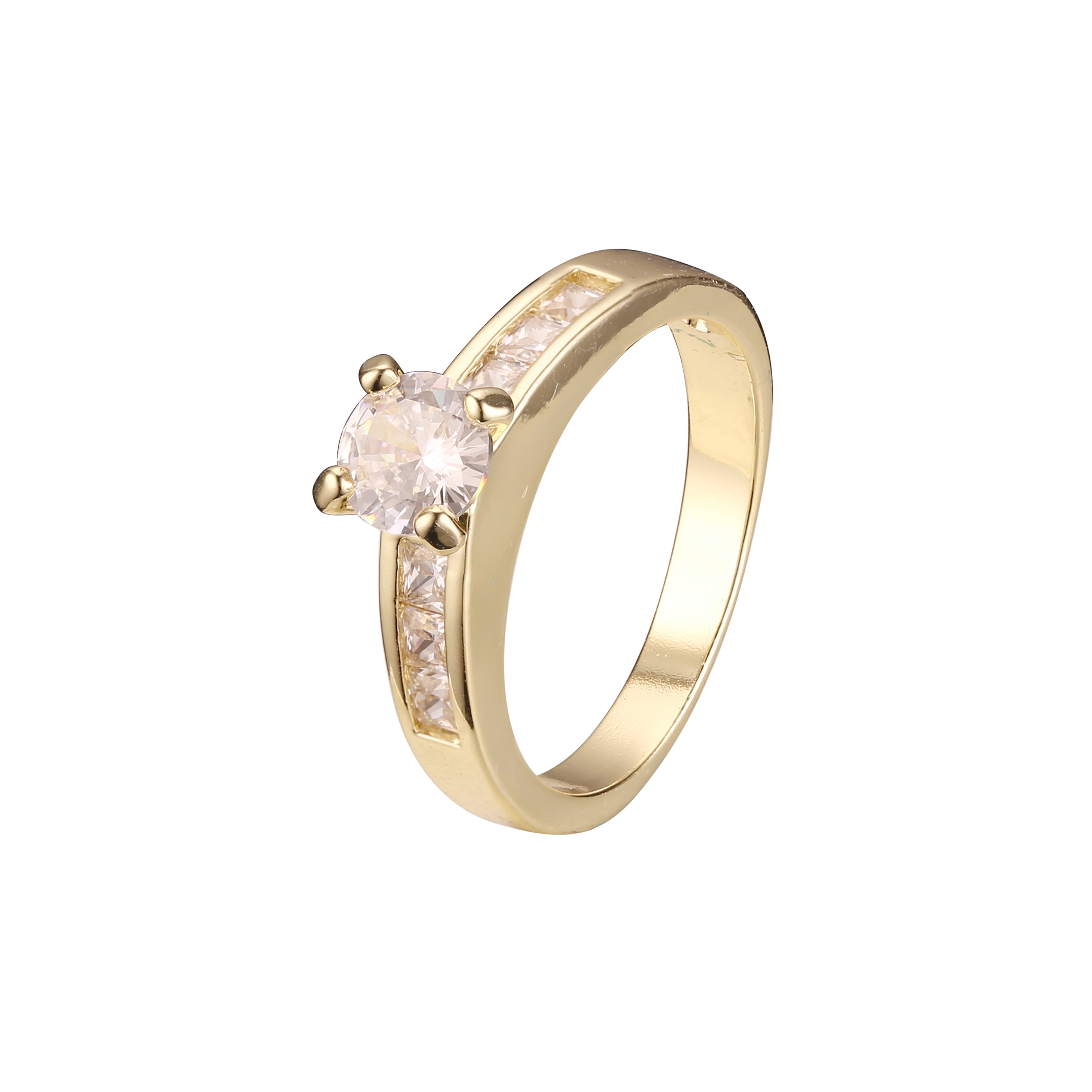 Stapelbare Ringe aus 18-kar?tigem Gold, Wei?gold und 14-kar?tiger Vergoldung
