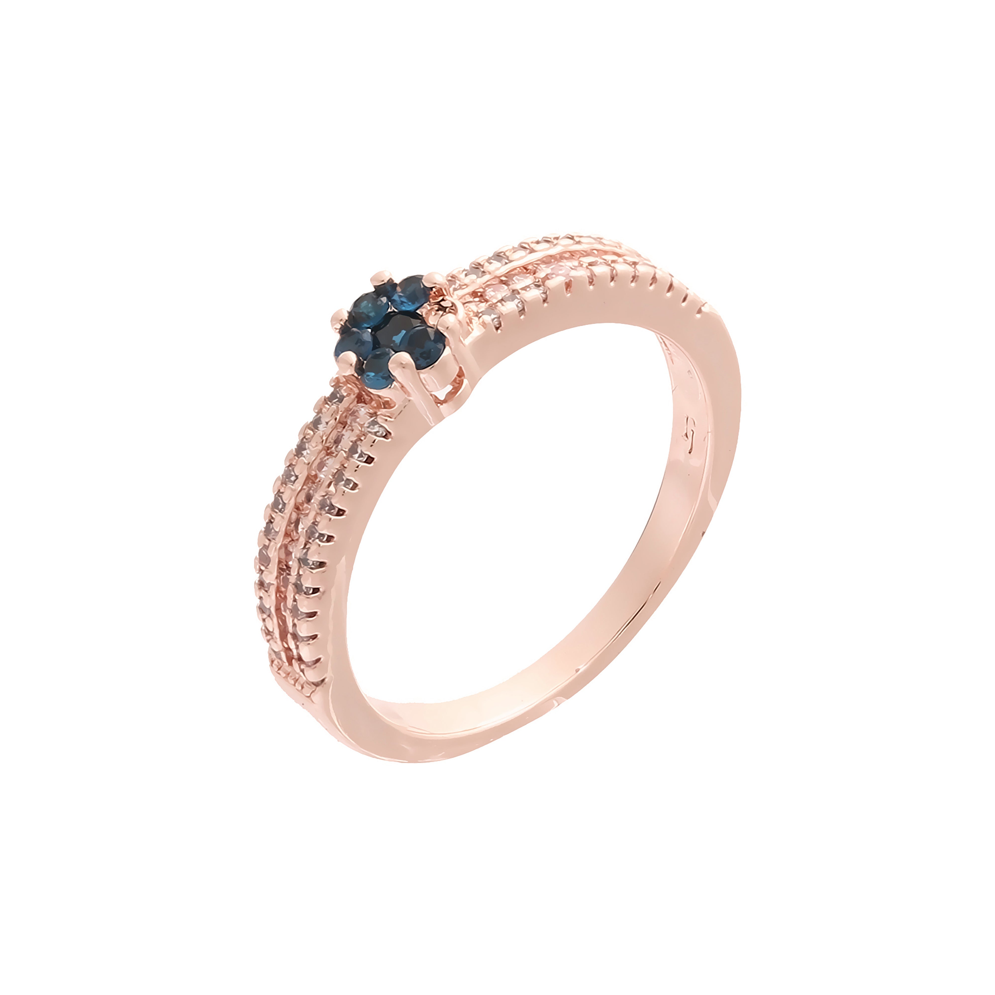 Ringe aus 14-kar?tigem Gold, Ros¨¦gold-Beschichtung