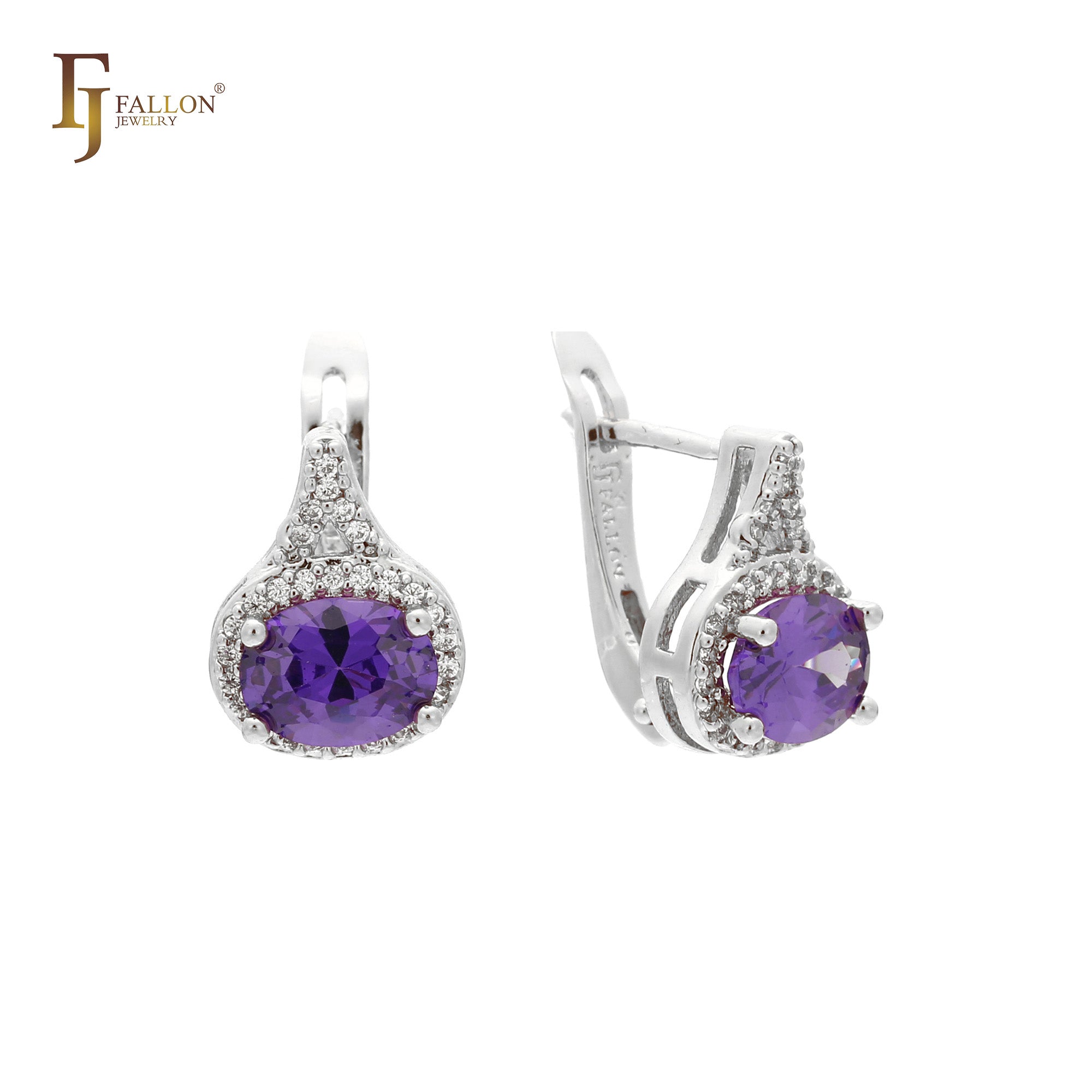 серьги-солитеры из Красное золото 585 пробы