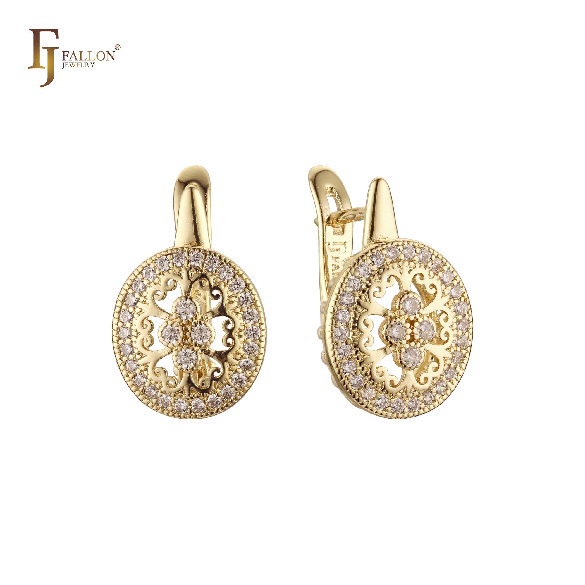 Серьги из Красное золото 585 пробы
