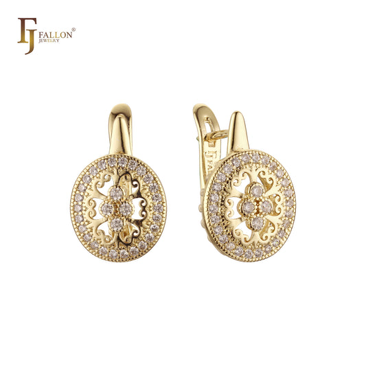 Серьги из Красное золото 585 пробы