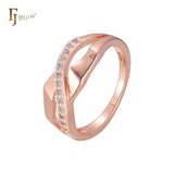 Zweifarbige Ringe aus Ros¨¦gold