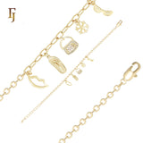 Little Charms 14K Gold Bracelets