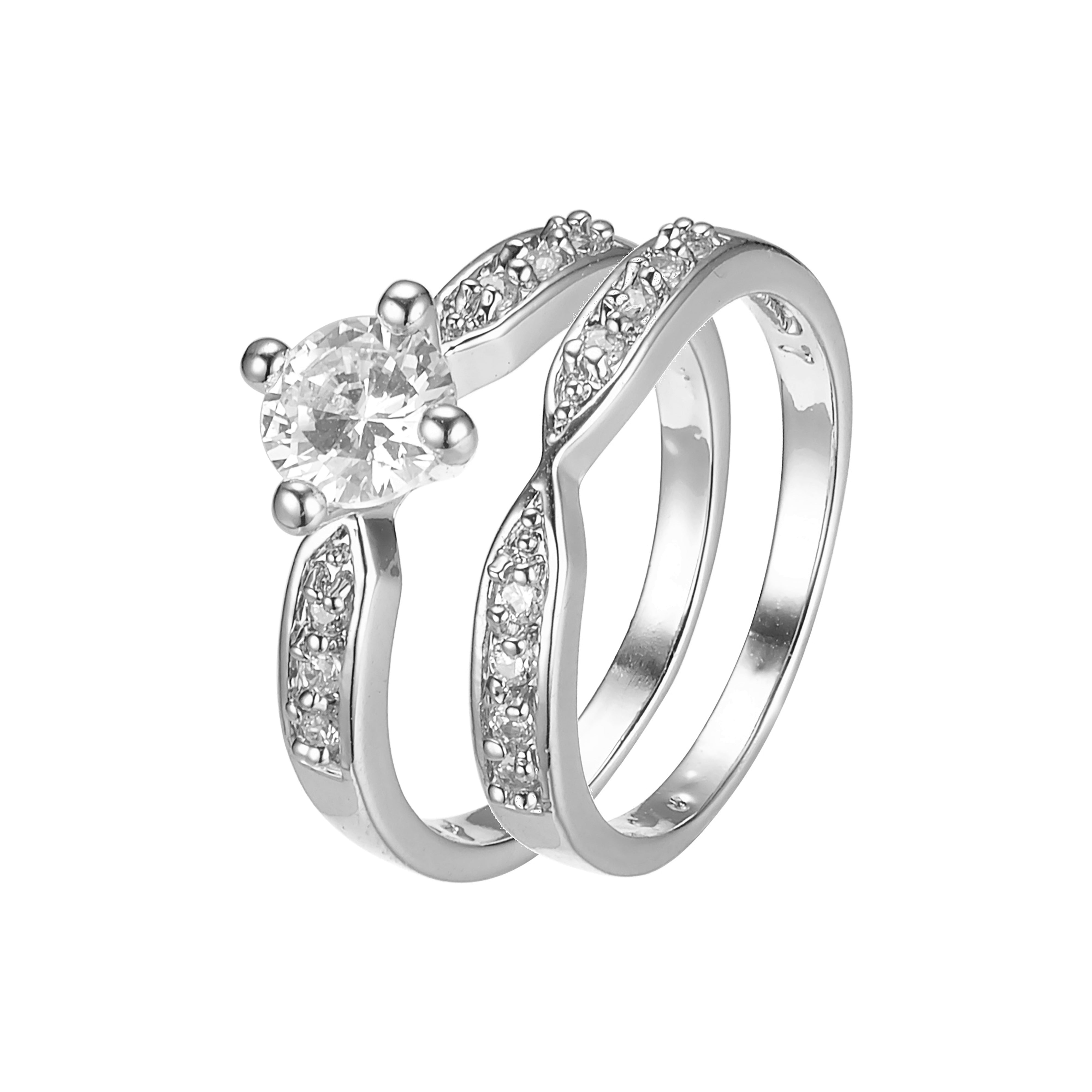 Anillos apilables en Oro de 18K, baño de Oro de 14K colores