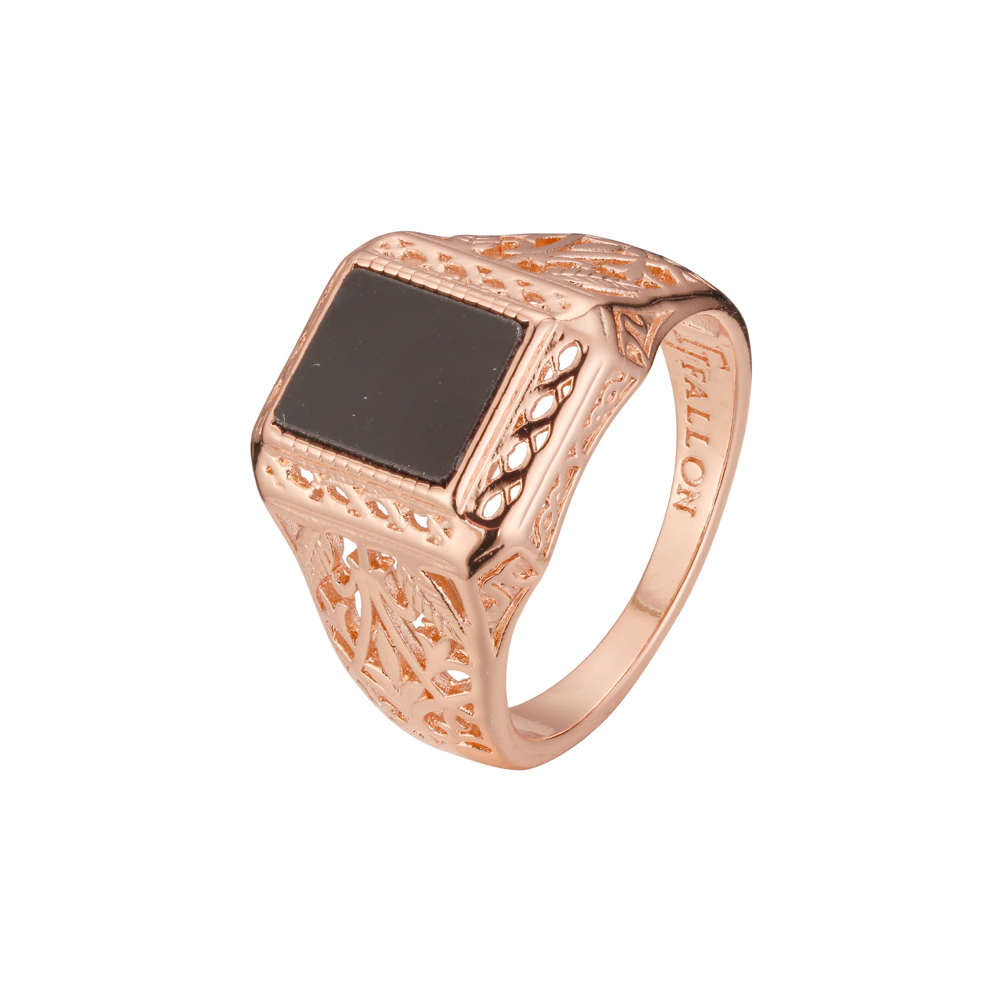 anillos de oro rosa