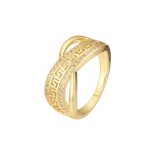 Llaveros griegos de Oro 14K