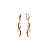 Серьги из Красное золото 585 пробы