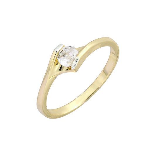 Anillos en Oro de 14K, baño de Oro Rosa en dos colores