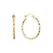Aretes de aro de Oro 14K