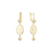 Aretes Beads en Oro de 14K, baño de Oro Rosa colores