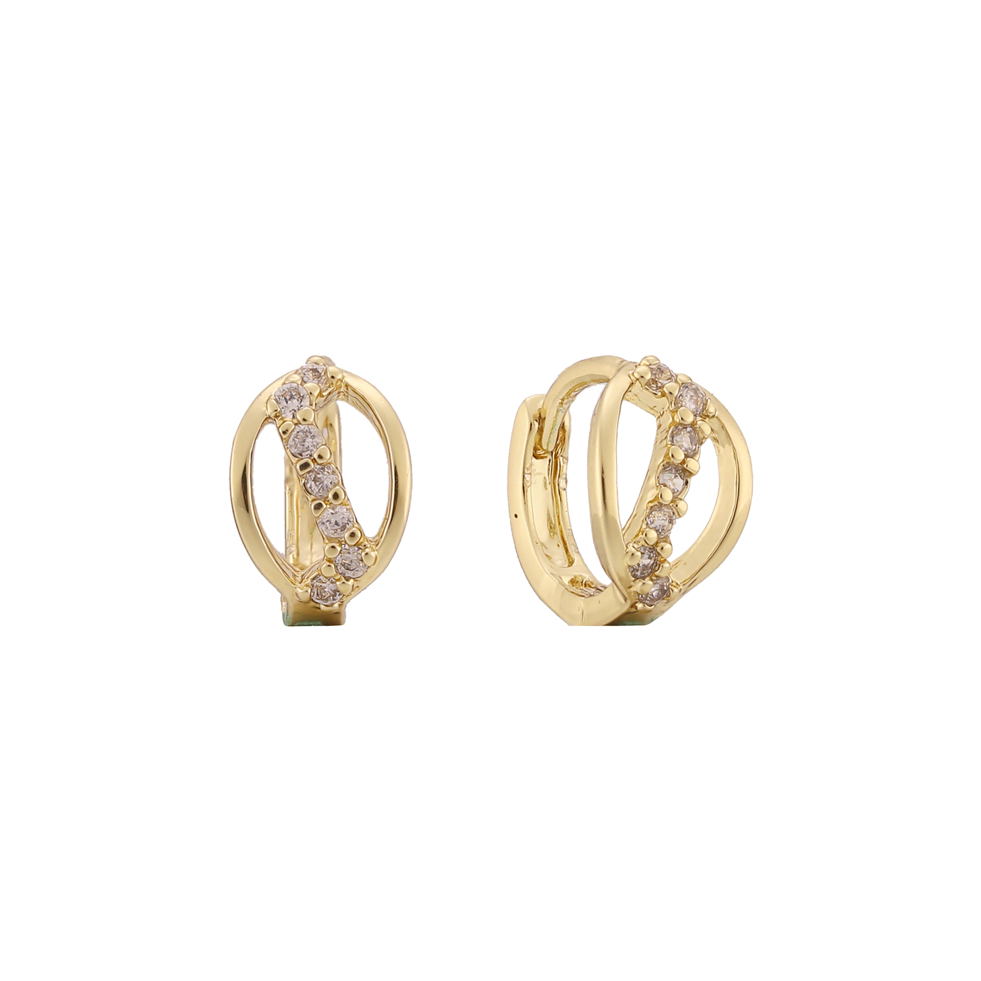 aretes de oro de 14k