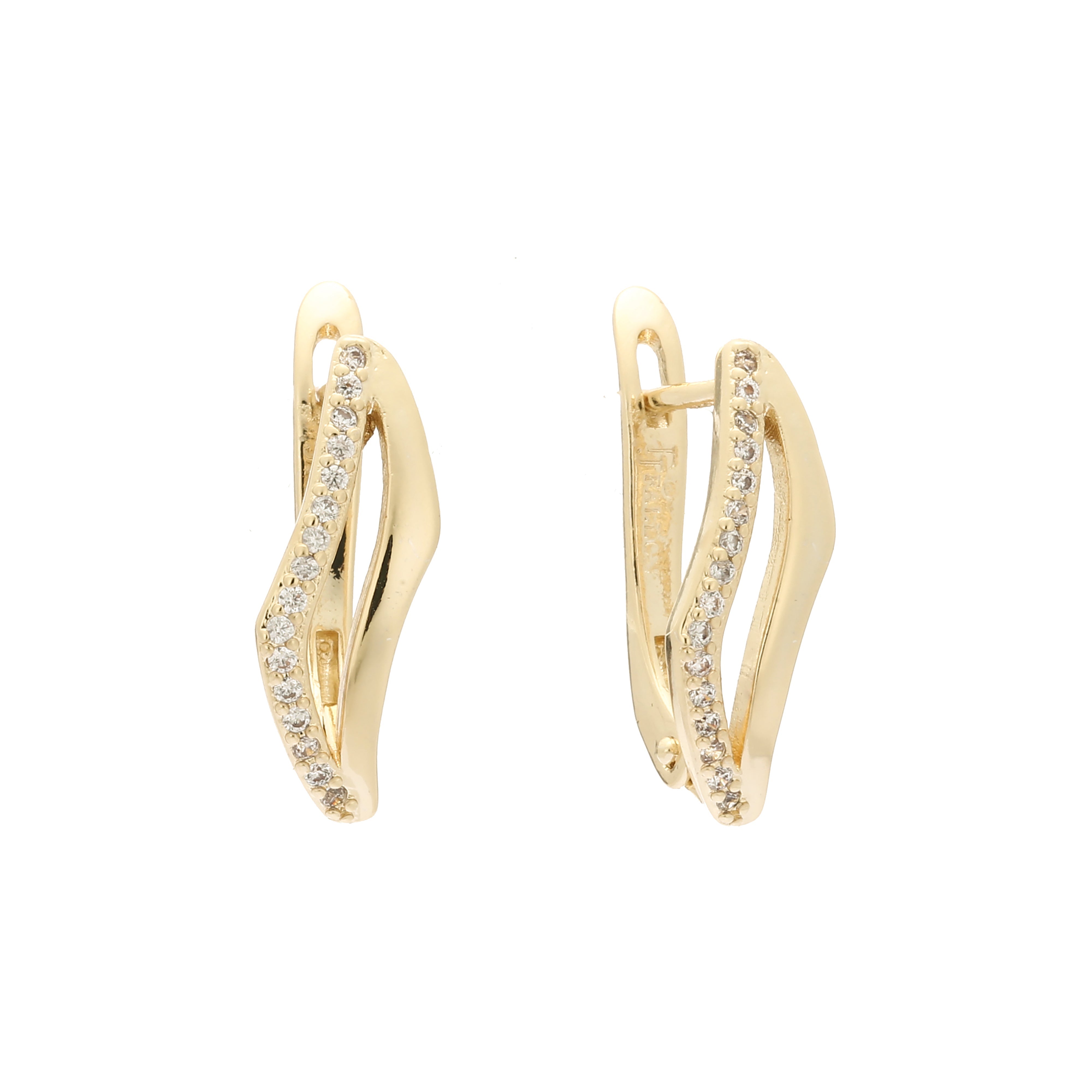 14K ゴールド イヤリング
