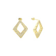14K ゴールド ロンバス スタッド ピアス