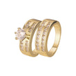 Anillos apilables en colores Oro 18K, Oro Blanco, Baño Oro 14K