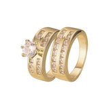 Anillos apilables en colores Oro 18K, Oro Blanco, Baño Oro 14K