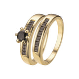 Anillos apilables en colores Oro 18K, Oro Blanco, Baño Oro 14K