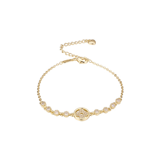 Bracelets plated in 14K Gold colors