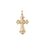 Maltese Eastern Orthodox Russian pendant in Rose Gold & 14K Gold plating colors