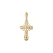 Maltese Eastern Orthodox Russian pendant in Rose Gold & 14K Gold plating colors