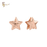 Aretes Huggie de oro de 14 quilates