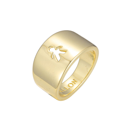 anillos de niño de oro de 14k