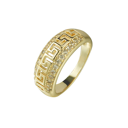 Llaveros griegos de Oro 14K