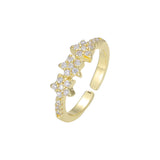 Offene Ringe aus 14-kar?tigem Gold