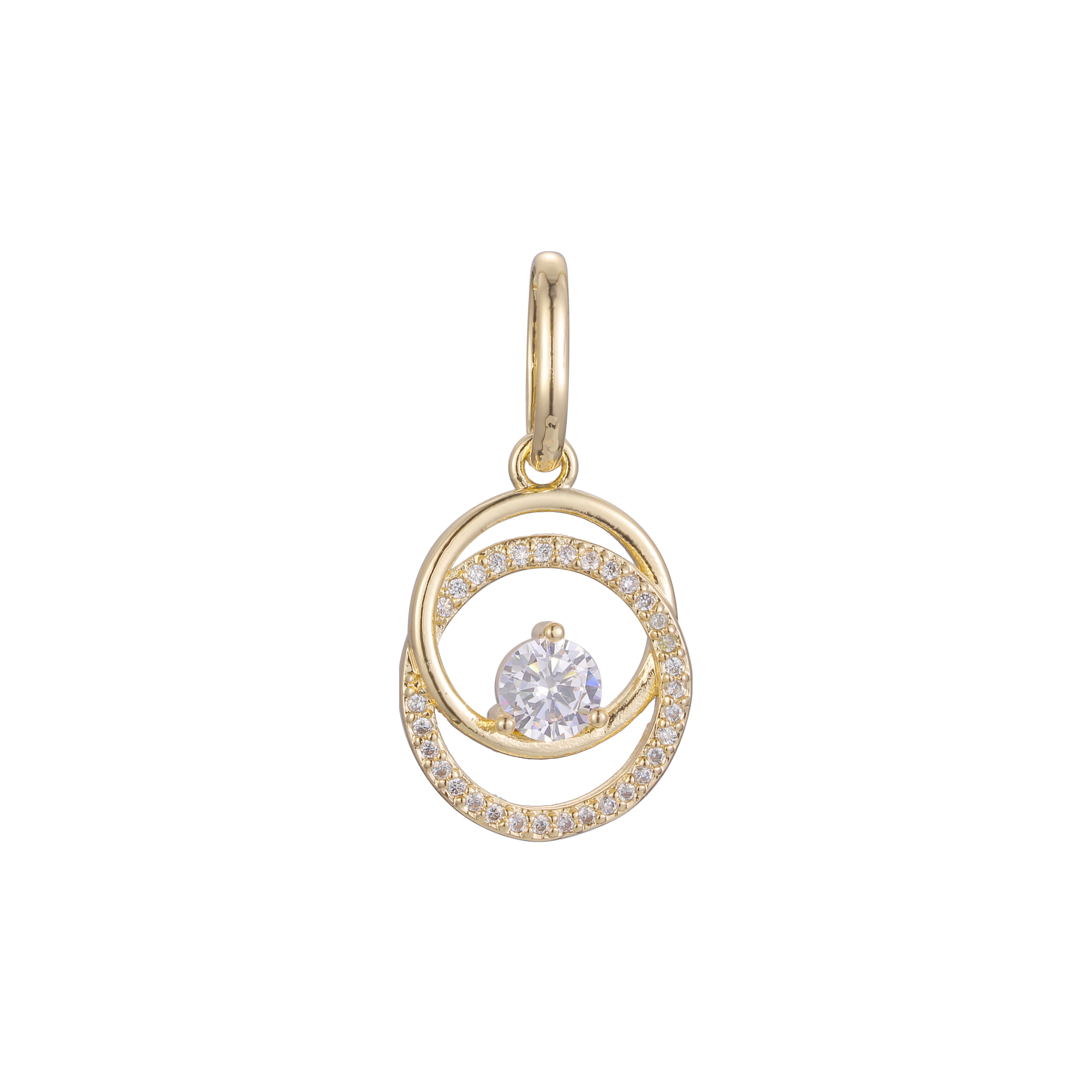 Pendant in Rose Gold, 14K Gold plating colors