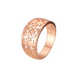 anillos de oro rosa