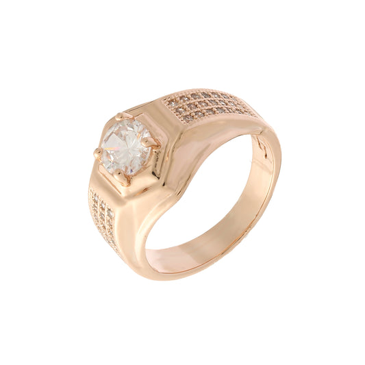 Anillos en Oro de 14K, baño de Oro Rosa colores