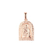 Virgin Mary of the Don pendant plated in Rose Gold colors