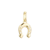 Шесть кластеров белого фианита Horseshoe Rose Gold, 14K Gold, White Gold цвета покрытия