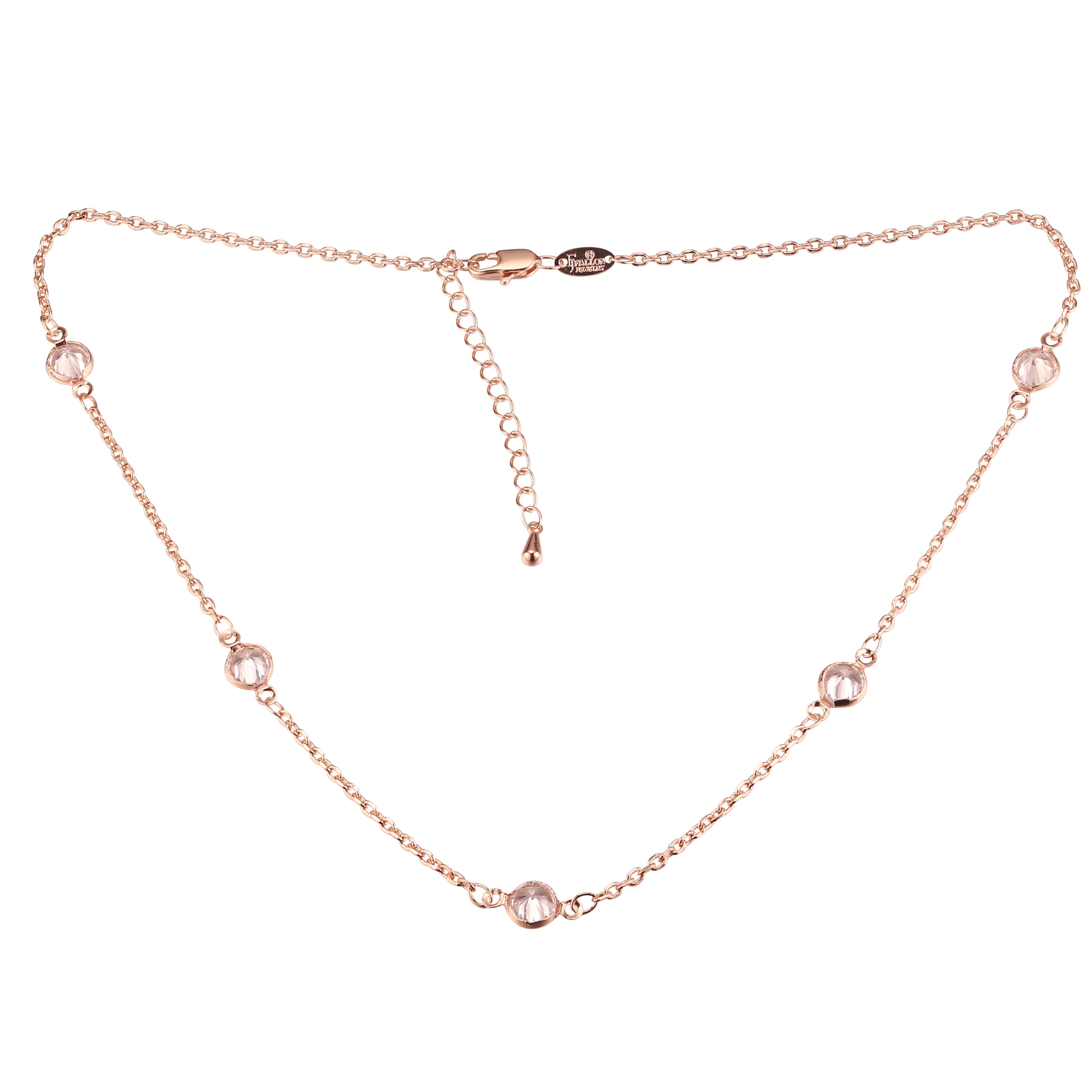 collar de oro rosa