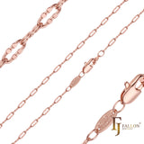 Cadenas de Lentejuelas bañadas en Oro Rosa
