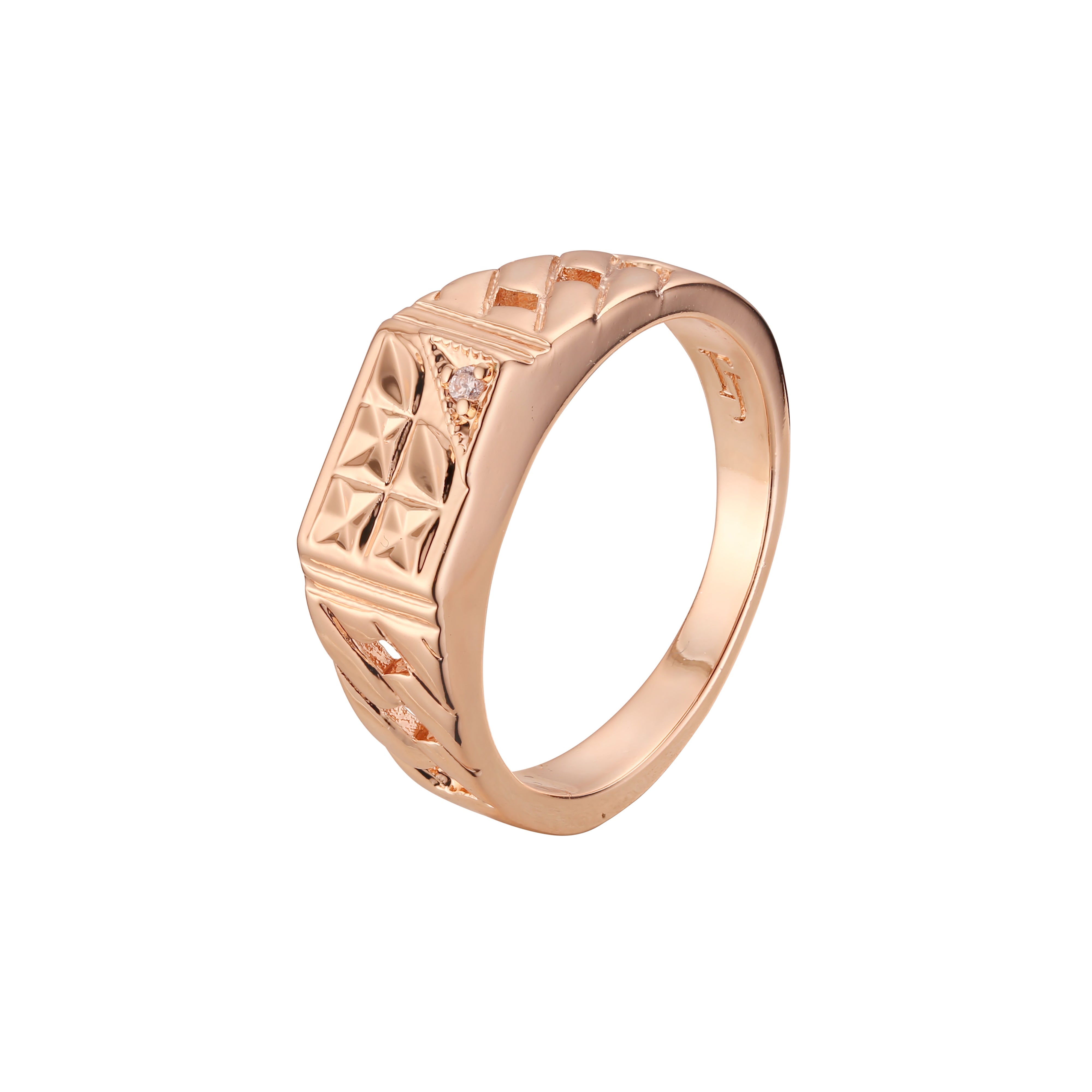 anillos de oro rosa