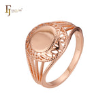 anillos de oro rosa
