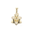 Pendant in Rose Gold two tone, 14K Gold plating colors