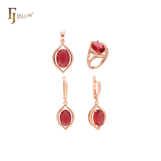 Conjunto completo de oro rosa