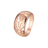 anillos de oro rosa
