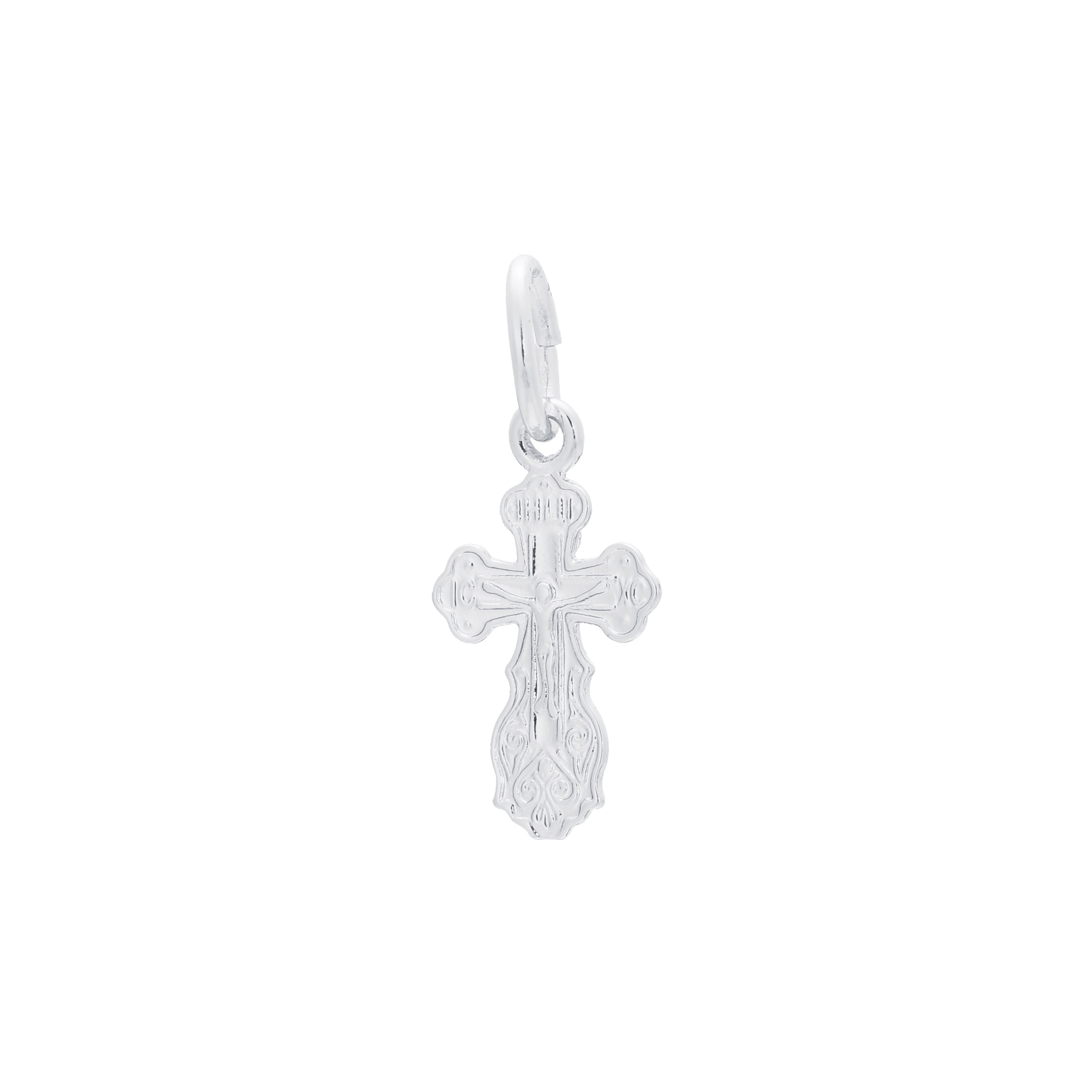 Eastern Orthodox Russian pendant in 14K Gold, Rose Gold, White Gold plating colors