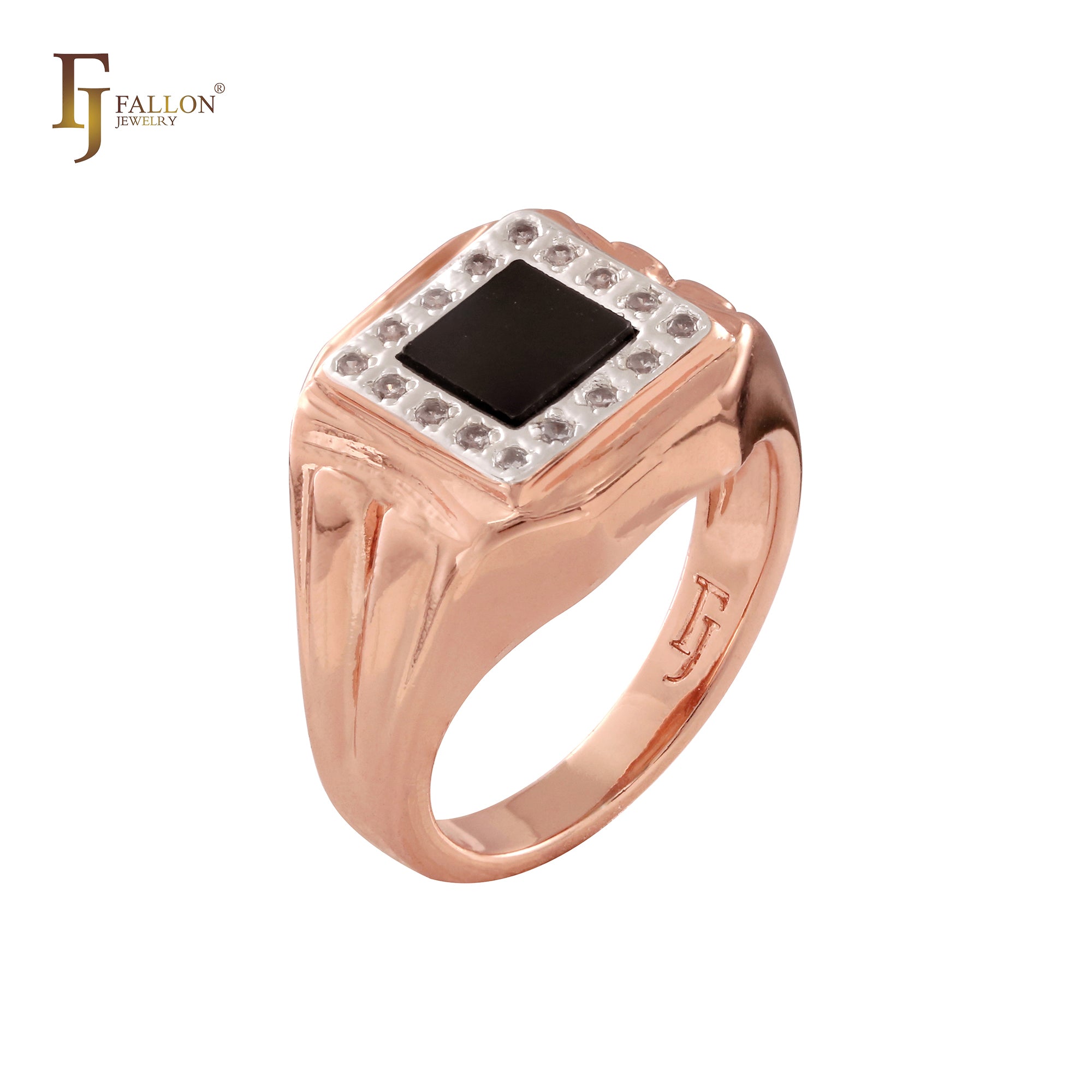 Anillos de oro blanco para hombre