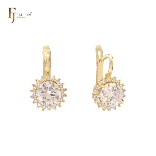 Серьги из золота 14 карат
