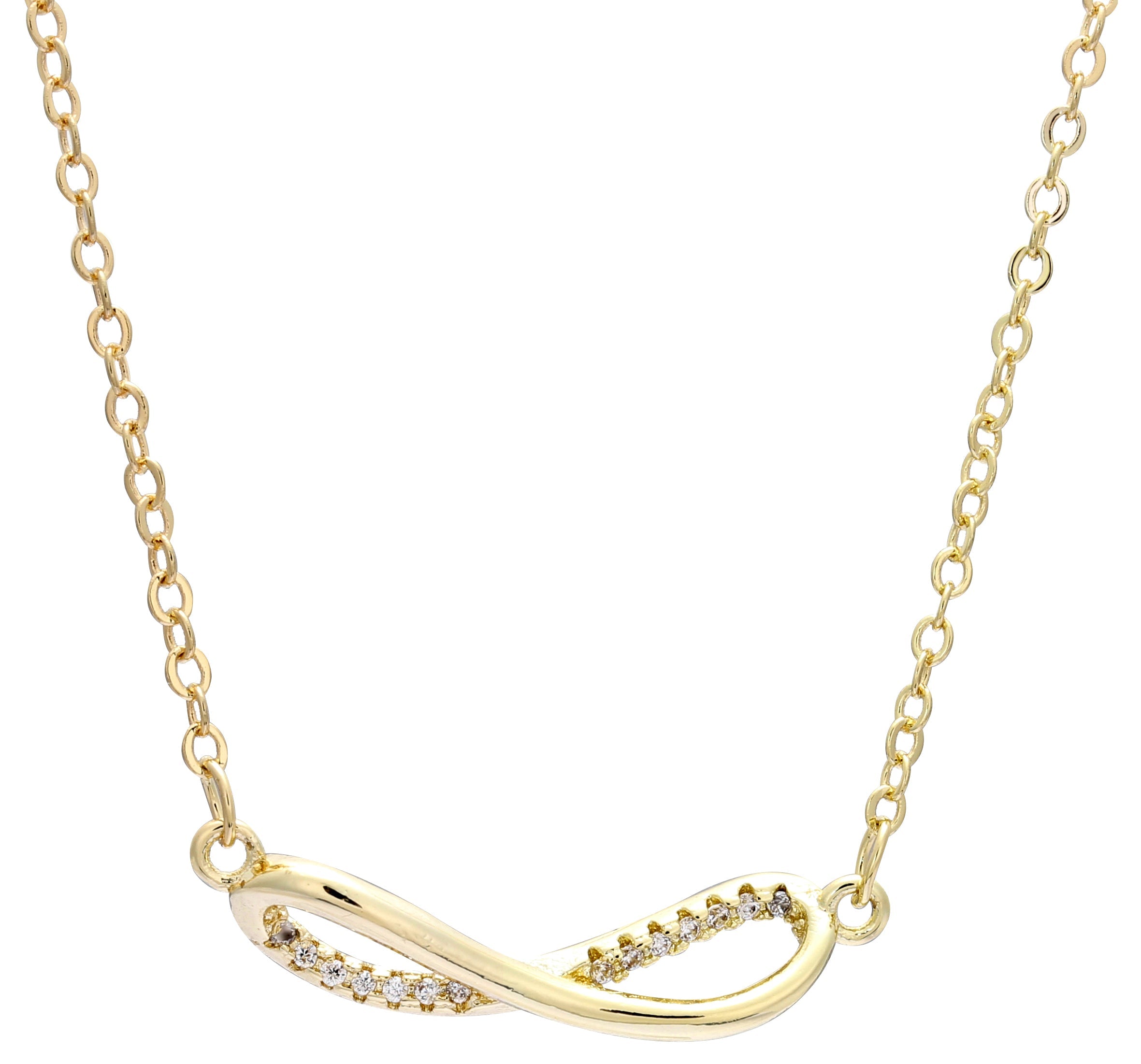 Collar con signo de infinito en Oro 14K