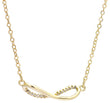 Collar con signo de infinito en Oro 14K