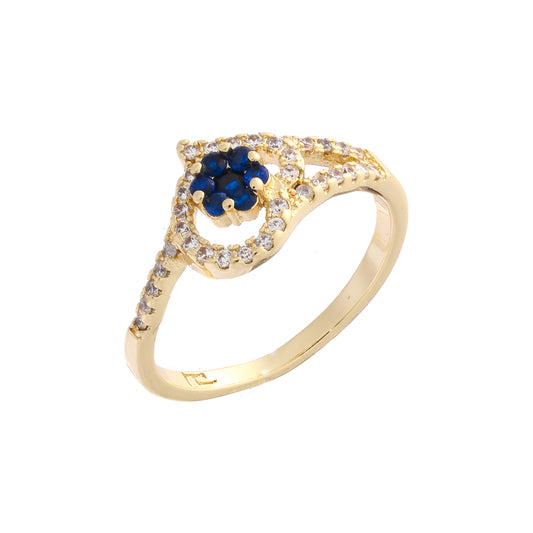 Anillos de Oro 14K con diseño de solitario.