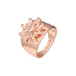 anillos de oro rosa