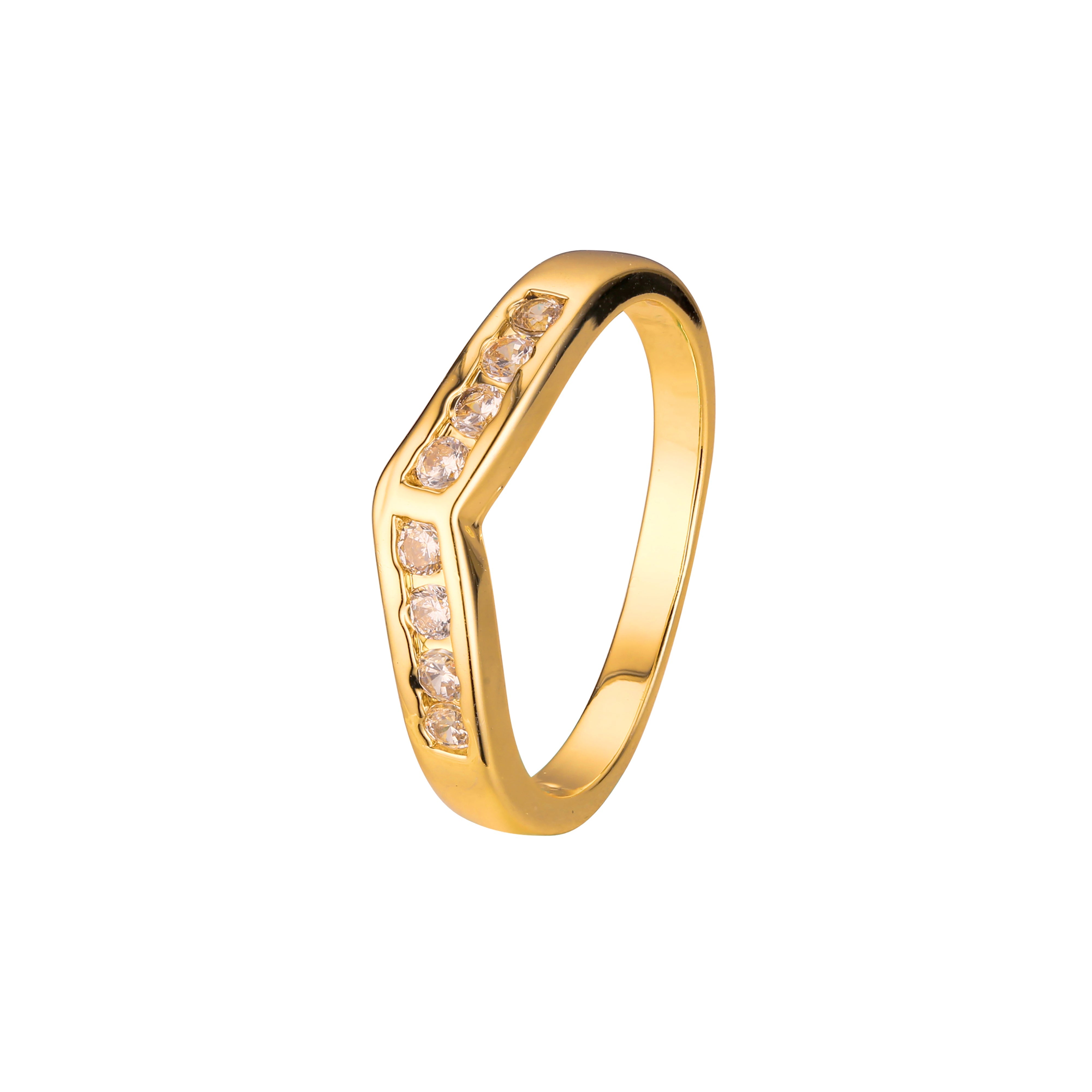 Anillos apilables en colores Oro 18K, Oro Blanco, Baño Oro 14K